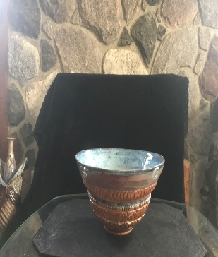 wheel thrown pot created by John Kondra